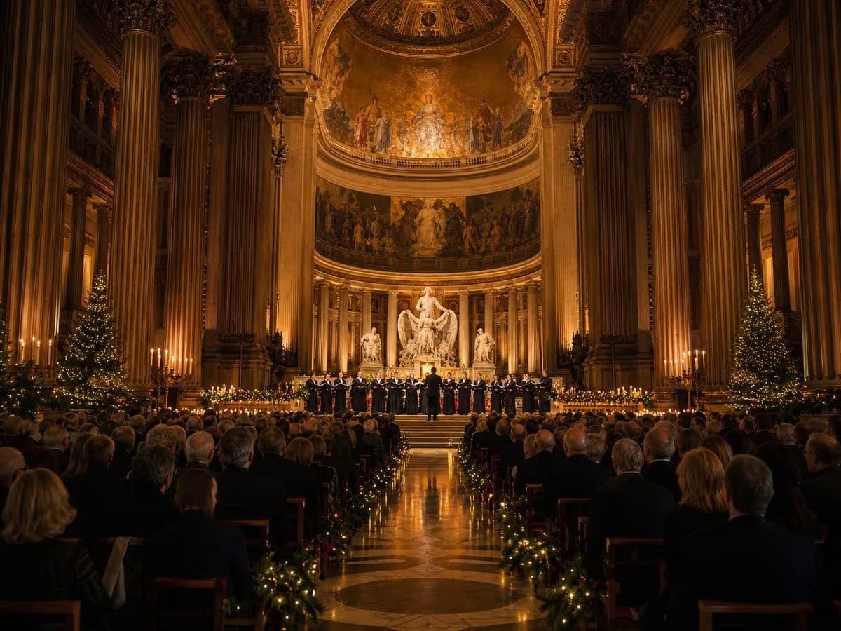 Concerto de Natal na Église de la Madeleine
